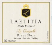 霽霞杯子單一園黑皮諾干紅葡萄酒(Laetitia La Coupelle Single Vineyard Pinot Noir, Arroyo Grande Valley, USA)