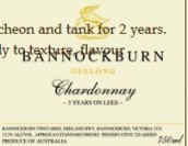 班諾克本3年酒糟霞多麗干白葡萄酒(Bannockburn Vineyards 3 Years On Lees Chardonnay, Geelong, Australia)