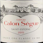 凯隆世家庄园红葡萄酒(Chateau Calon Segur, Saint-Estephe, France)
