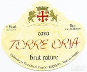 托雷歐里亞酒莊天然干型卡瓦起泡酒(Torre Oria Brut Nature Cava, Valencia, Spain)