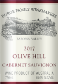 堡歌家族橄欖山赤霞珠干紅葡萄酒(Burge Family Winemakers Olive Hill Cabernet Sauvignon, Barossa Valley, Australia)