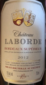 拉貝德酒莊紅葡萄酒(Chateau Laborde, Bordeaux-Superieur, France)