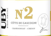 尤比酒莊2號霞多麗-白詩南混釀白葡萄酒(Domaine Uby No. 2 Chardonnay - Chenin, Cotes de Gascogne, France)