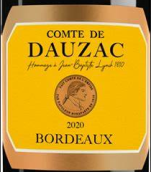 杜扎克城堡伯爵红葡萄酒(Comte de Dauzac, Margaux, France)