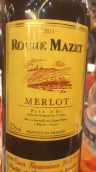 瑪茜酒莊梅洛干紅葡萄酒(Roche Mazet Merlot Cuvee Speciale, Languedoc Roussillon, France)