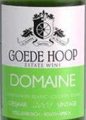 歌德環(huán)長相思-白詩南混釀干白葡萄酒(Goede Hoop Estate Sauvignon Blanc-Chenin Blanc, Stellenbosch, South Africa)