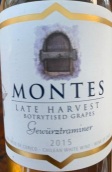 蒙特斯晚收瓊瑤漿貴腐甜白葡萄酒(Montes Late Harvest Botrytised Grapes Gewurztraminer, Curico Valley, Chile)