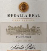 桑塔麗塔真實(shí)勛章特級(jí)珍藏黑皮諾干紅葡萄酒(Santa Rita Medalla Real Gran Reserva Pinot Noir, Leyda Valley, Chile)