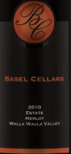 巴塞爾梅洛干紅葡萄酒(Basel Cellars Estate Merlot, Walla Walla Valley, USA)