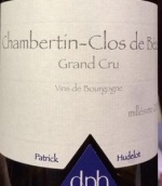 于德洛酒莊（香貝丹-貝斯特級園）紅葡萄酒(Domaine Patrick Hudelot Chambertin Clos-de-Beze Grand Cru, Cote de Nuits, France)