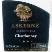 阿克尼霞多麗干白葡萄酒(Askerne Estate Chardonnay, Hawke's Bay, New Zealand)