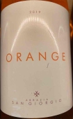 圣喬治修道院酒莊橙系列白葡萄酒(Abbazia San Giorgio Orange Bianco, Sicily, Italy)