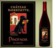 莫里賽特黑皮諾干紅葡萄酒(Chateau Morrisette Pinot Noir, Virginia, USA)