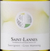 圣蘭內(nèi)斯酒莊長相思-大滿勝混釀白葡萄酒(Domaine Saint-Lannes Sauvignon - Gros Manseng, Gascogne, France)