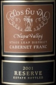 克羅杜維爾珍藏品麗珠干紅葡萄酒(Clos du Val Reserve Cabernet Franc, Stags Leap District, USA)