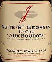 Domaine Jean Grivot Aux Boudots, Nuits-Saint-Georges Premier Cru