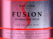 索金融合桃红起泡酒(Soljans Estate Fusion Sparkling Rose, Gisborne, New Zealand)