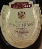 阿斯科尼酒莊金標黑皮諾-品麗珠紅葡萄酒(Asconi Gold Asconi Pinot Franc, Moldova)