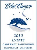 伊甸峽谷赤霞珠干紅葡萄酒(Eden Canyon Estate Cabernet Sauvignon, Paso Robles, USA)