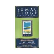 蘇馬克里奇黑賢園白皮諾干白葡萄酒(Sumac Ridge Estate Black Sage Vineyard Pinot Blanc, Okanagan Valley, Canada)