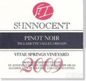 圣純潔緋黛泉黑皮諾干紅葡萄酒(St. Innocent Vitae Springs Vineyard Pinot Noir, Willamette Valley, USA)