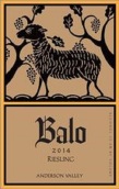 巴洛雷司令干白葡萄酒(Balo Riesling, Anderson Valley, USA)