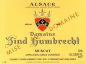 鴻布列什麝香白葡萄酒(Domaine Zind-Humbrecht Muscat, Alsace, France)