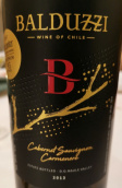 碧桃絲B系列赤霞珠-佳美娜紅葡萄酒(Balduzzi B Cabernet Sauvignon-Carmenere, Maule Valley, France)