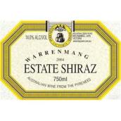 華樂滿珍藏西拉干紅葡萄酒(Warrenmang Estate Reserve Shiraz, Victoria, Australia)