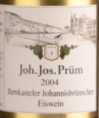 普朗酒莊伯恩卡斯特約翰尼斯布朗琴雷司令冰酒(Weingut Joh. Jos. Prum Bernkasteler Johannisbrunnchen Riesling Eiswein, Mosel, Germany)