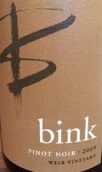 賓克酒莊威爾園黑皮諾干紅葡萄酒(Bink Wines Weir Vineyard Pinot Noir, Yorkville Highlands, USA)