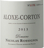 羅希諾酒莊（阿羅克斯-科爾登村）紅葡萄酒(Domaine Nicolas Rossignol Aloxe-Corton, Cote de Beaune, France)