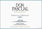 Don Pascual Reserve Shiraz - Tannat, Juanico, Uruguay