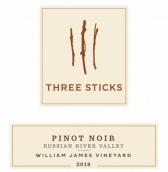 特雷史提威廉詹姆斯園黑皮諾紅葡萄酒(Three Sticks William James Vineyard Pinot Noir, Russian River Valley, USA)