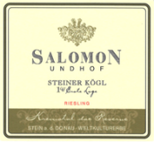 薩洛蒙斯坦納可歌雷司令干白葡萄酒(Salomon Undhof Steiner Kogl Reserve Riesling, Kremstal, Austria)