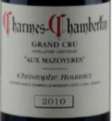 盧米酒莊瑪澤耶（香牡-香貝丹園）紅葡萄酒(Domaine Georges & Christophe Roumier Aux Mazoyeres, Charmes-Chambertin Grand Cru, France)