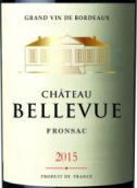 美景酒莊紅葡萄酒（弗龍薩克）(Chateau Bellevue, Fronsac, France)