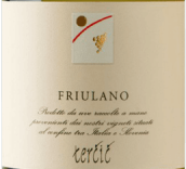 特西克酒庄弗留利白葡萄酒(Tercic Friulano Friuli Isonzo, Friuli-Venezia Giulia, Italy)