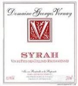 喬治維爾奈魅寶西拉干紅葡萄酒(Domaine Georges Vernay Syrah de Mirbaudie, Vin de Pays des Collines Rhodaniennes, France)