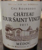 圣云迅酒莊紅葡萄酒(Chateau Tour Saint Vincent, Medoc, France)