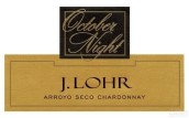 杰羅十月夜園霞多麗干白葡萄酒(J. Lohr October Night Vineyard Chardonnay, Arroyo Seco, USA)