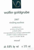 Weingut Daniel Vollenweider Wolfer Goldgrube Riesling Auslese, Mosel, Germany