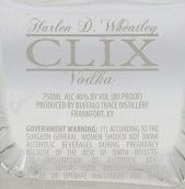 CLIX伏特加(CLIX Vodka, Kentucky, USA)