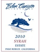 伊甸峽谷西拉干紅葡萄酒(Eden Canyon Syrah, Paso Robles, USA)