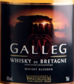 瓦伦海姆加列格布列塔尼调和威士忌(Warenghem Galleg Bretagne Blended Whisky, Bretagne, France)