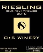 歐文雷司令干白葡萄酒(Owen Sullivan Winery Riesling, Horse Heaven Hills, USA)