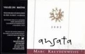 馬克雷登維斯安薩塔干白葡萄酒(Marc Kreydenweiss Ansata, Vin de Pays des Coteaux Flaviens, France)