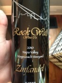 巖壁酒莊驛車園仙粉黛干紅葡萄酒(Rock Wall Stagecoach Zinfandel, Napa Valley, USA)