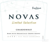 埃米利亞納諾旺士霞多麗干白葡萄酒(Emiliana Novas Chardonnay, Casablanca Valley, Chile)