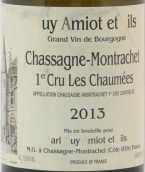 蓋伊·阿米奧父子酒莊夏美（夏山-蒙哈榭一級園）白葡萄酒(Domaine Amiot Guy et Fils Les Chaumees, Chassagne-Montrachet Premier Cru, France)